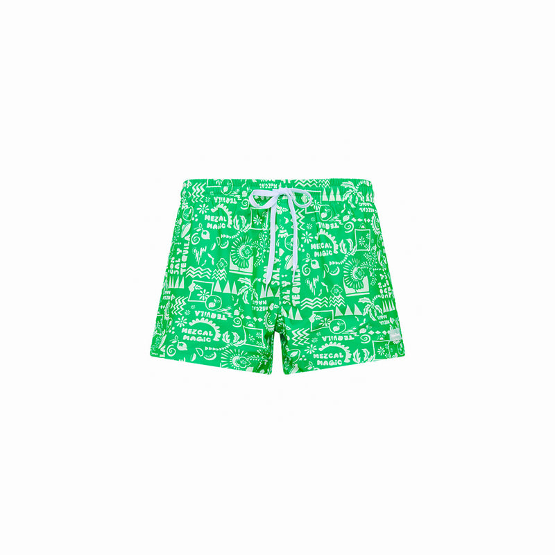 Men's 4" Stretch Swim Trunks - Sol Dia