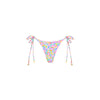 Thong Tie Side Bikini Bottom - Moonflower