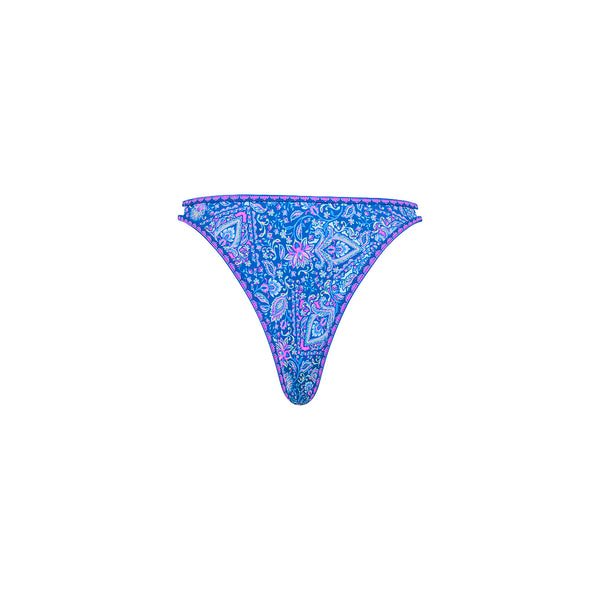 Twin Strap Cheeky Bikini Bottom - Lilac Moon