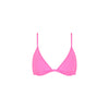 Underwire Triangle B-C Cup Bikini Top - Pink Diva